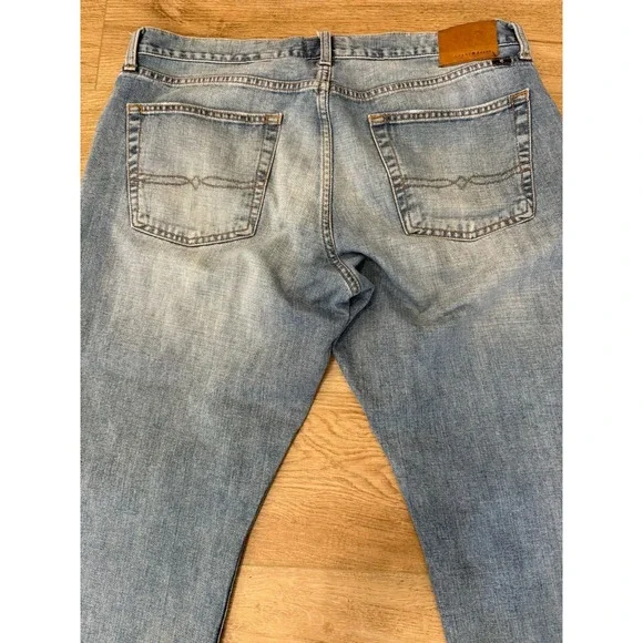Lucky Brand Men's 221 Original Straight Distressed Faded Jeans Size 38 - Picture 6 of 7